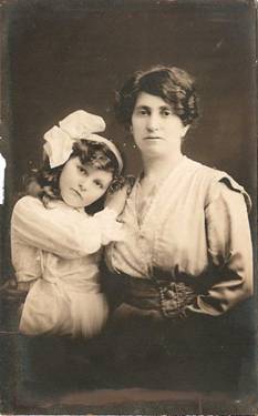 Nancy and her mother Sarah Danglow ( Barnett )